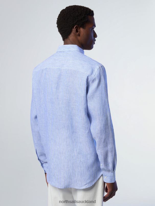 STRIPED LINEN SHIRT Combo 3 Clothing Men X20HV231 North Sails