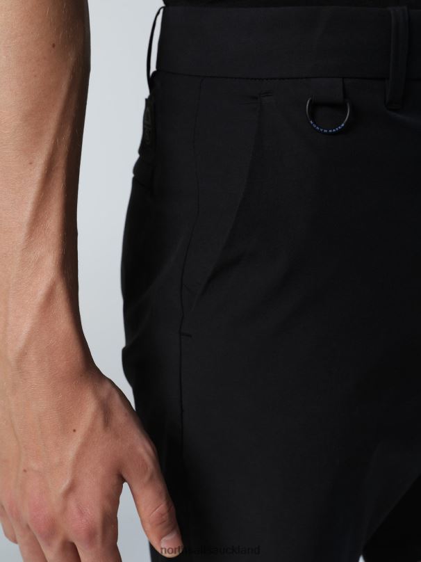 COMFORT TECH CHINO SHORTS Black Clothing Men X20HV350 North Sails