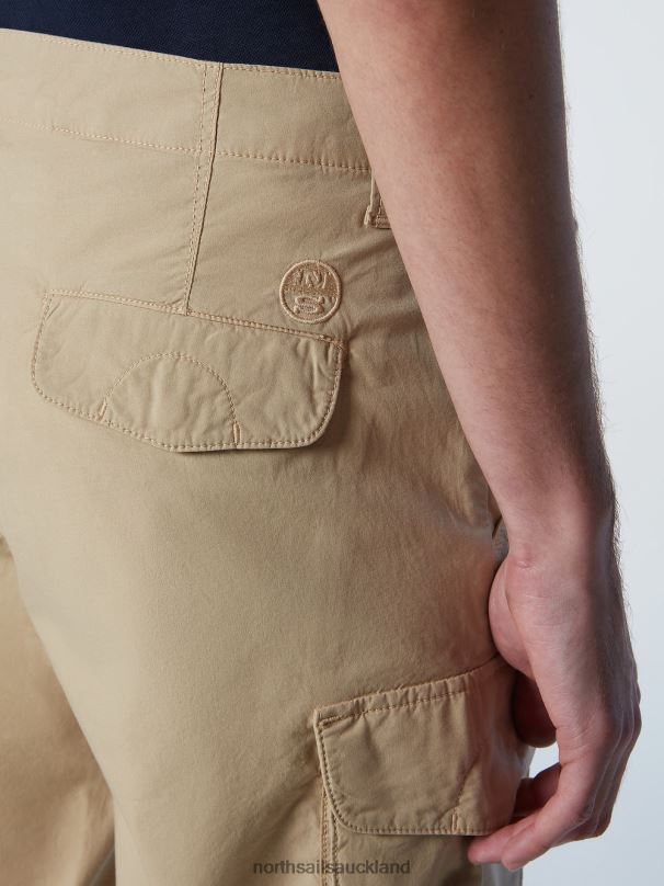 ECO-POPLIN CARGO SHORTS Honey Clothing Men X20HV329 North Sails