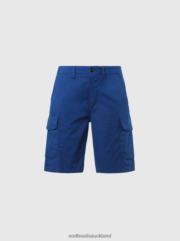 ECO-POPLIN CARGO SHORTS Ocean blue Clothing Men X20HV333 North Sails