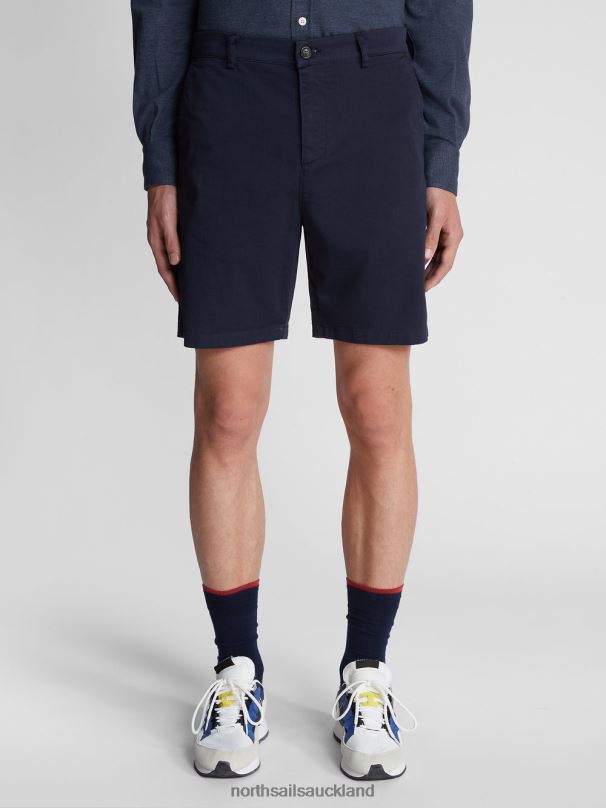 GABARDINE BERMUDA SHORTS STAR 1987 Navy blue Clothing Men X20HV1092 North Sails