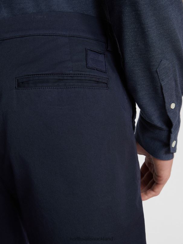 GABARDINE BERMUDA SHORTS STAR 1987 Navy blue Clothing Men X20HV1092 North Sails