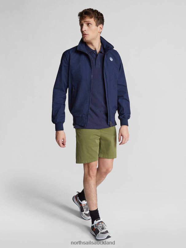 GABARDINE BERMUDA SHORTS STAR 1987 Olive green Clothing Men X20HV1091 North Sails