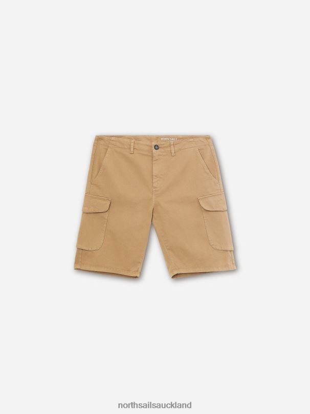 GABARDINE CARGO SHORTS RANGER 1937 Camel Clothing Men X20HV1083 North Sails