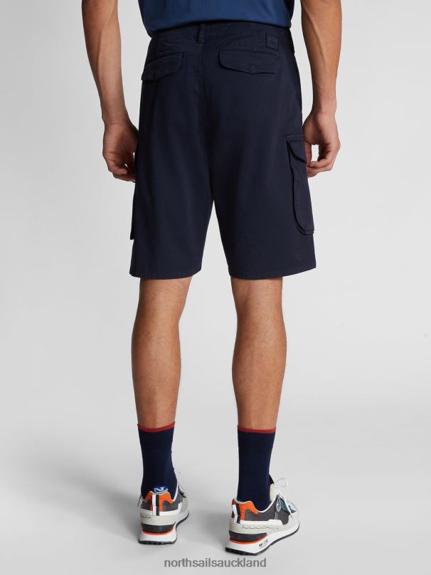 GABARDINE CARGO SHORTS RANGER 1937 Navy blue Clothing Men X20HV1085 North Sails