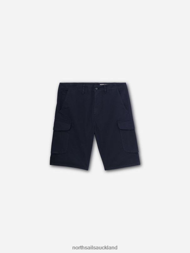 GABARDINE CARGO SHORTS RANGER 1937 Navy blue Clothing Men X20HV1085 North Sails