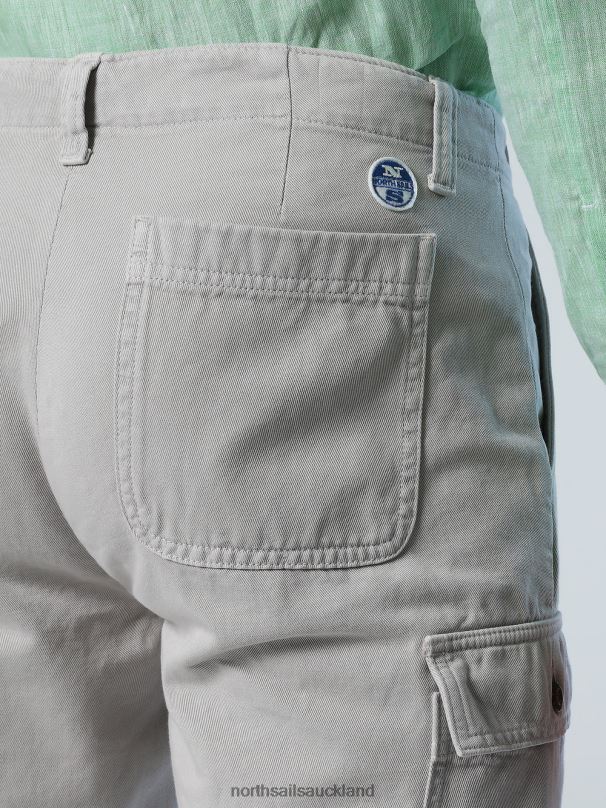 ORGANIC COTTON CARGO SHORTS Dove Clothing Men X20HV363 North Sails