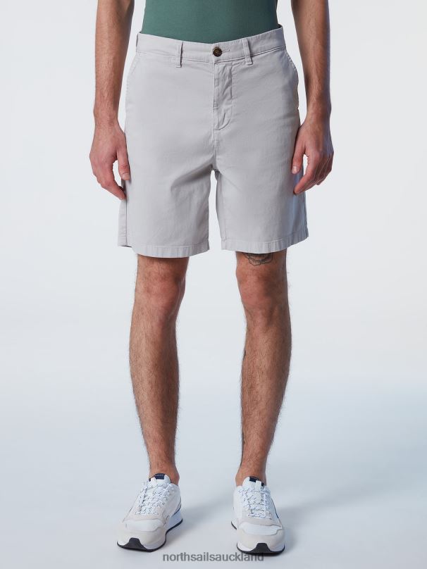 ORGANIC COTTON CHINO SHORTS Dove Clothing Men X20HV355 North Sails