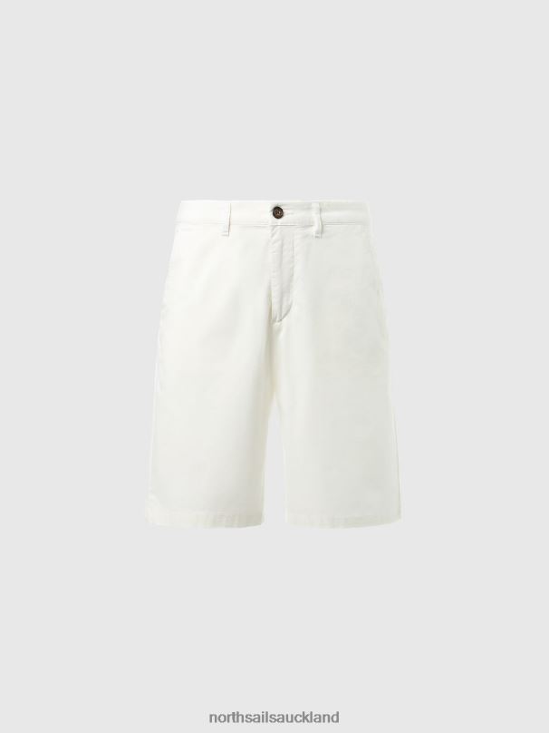 ORGANIC COTTON CHINO SHORTS White Clothing Men X20HV340 North Sails