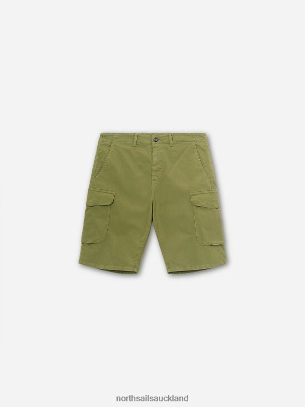 POPLIN CARGO SHORTS RANGER 1937 Olive green Clothing Men X20HV1167 North Sails