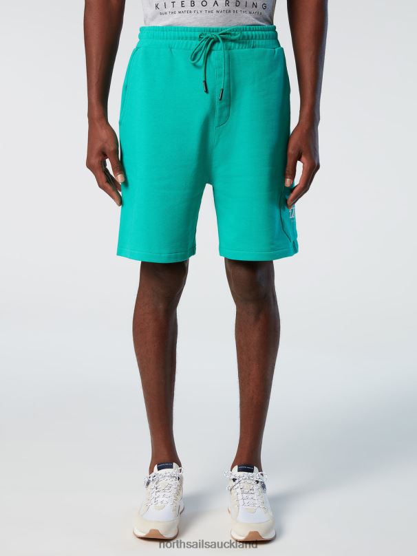 SHORT SWEATPANTS Green Clothing Men X20HV345 North Sails