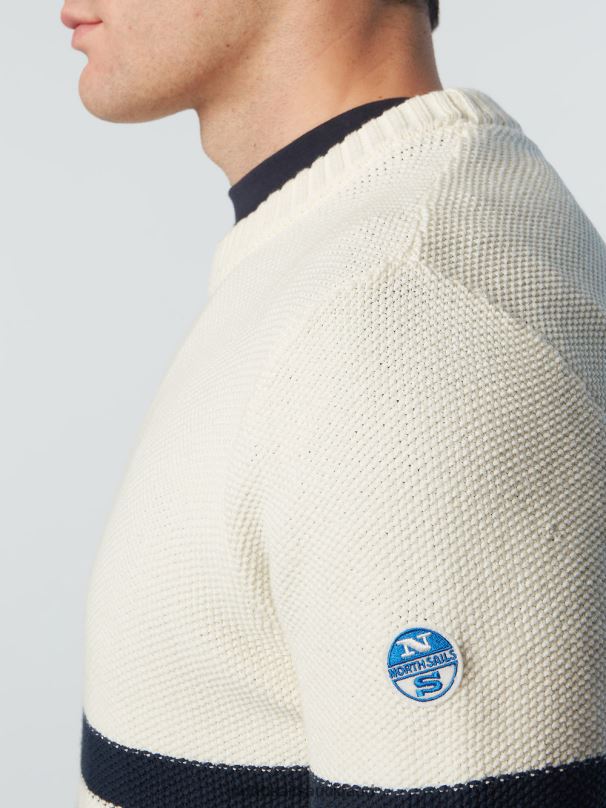 BRETON STRIPED JUMPER Combo 2 Clothing Men X20HV245 North Sails