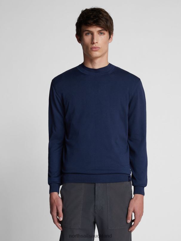 COTTON JUMPER Navy blue Clothing Men X20HV1065 North Sails