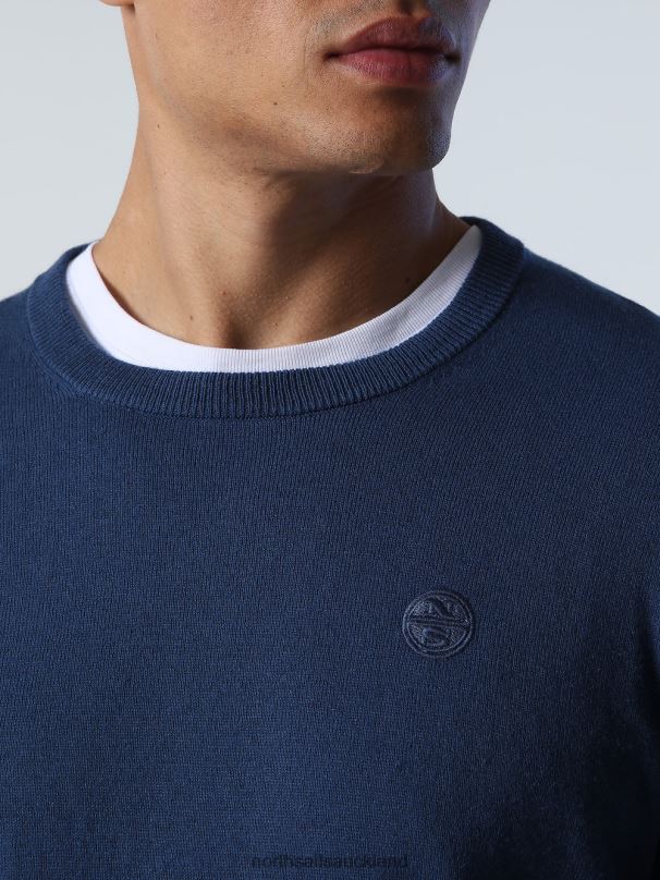 CREW-NECK JUMPER Dark denim Clothing Men X20HV907 North Sails