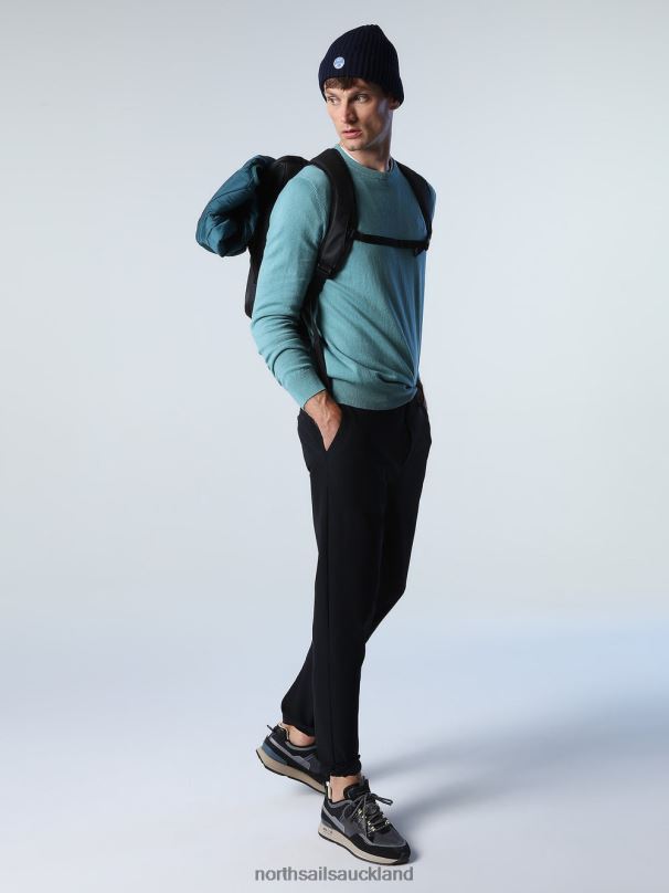 CREW-NECK JUMPER Mineral blue Clothing Men X20HV906 North Sails