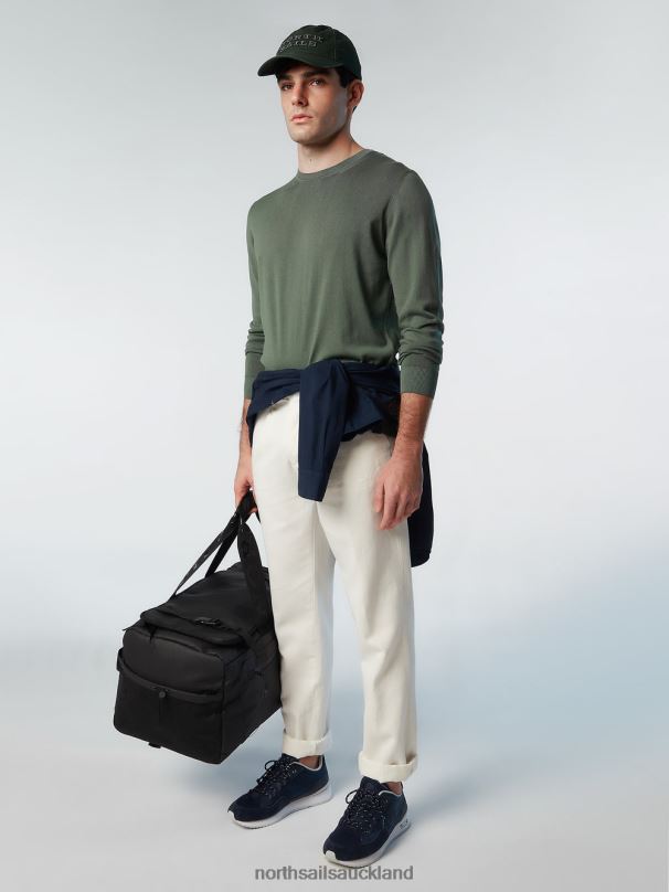 CREW-NECK JUMPER NEW Military green Clothing Men X20HV255 North Sails