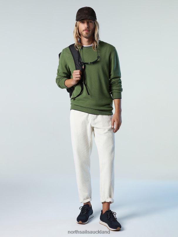 ECO CASHMERE JUMPER Bronze green Clothing Men X20HV888 North Sails