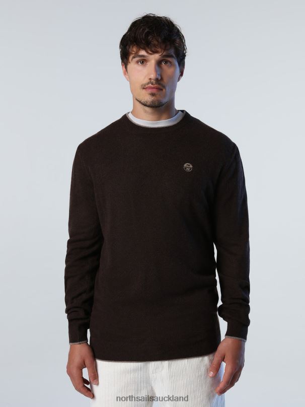 ECO CASHMERE JUMPER Cocoa Clothing Men X20HV886 North Sails