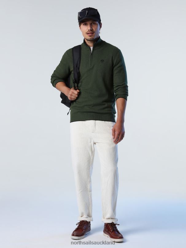 ECO-CASHMERE JUMPER Ivy green Clothing Men X20HV793 North Sails