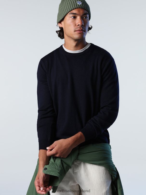 HYDROWOOL JUMPER Navy blue Clothing Men X20HV982 North Sails