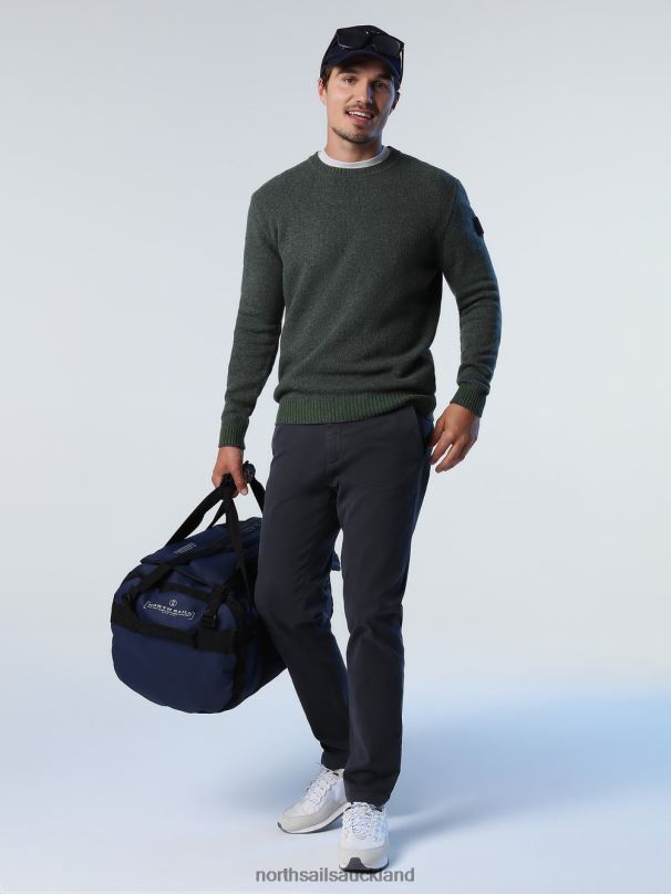 RECYCLED WOOL JUMPER Ivy green Clothing Men X20HV989 North Sails