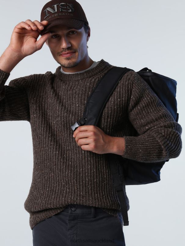 RIBBED JUMPER Cocoa Clothing Men X20HV984 North Sails