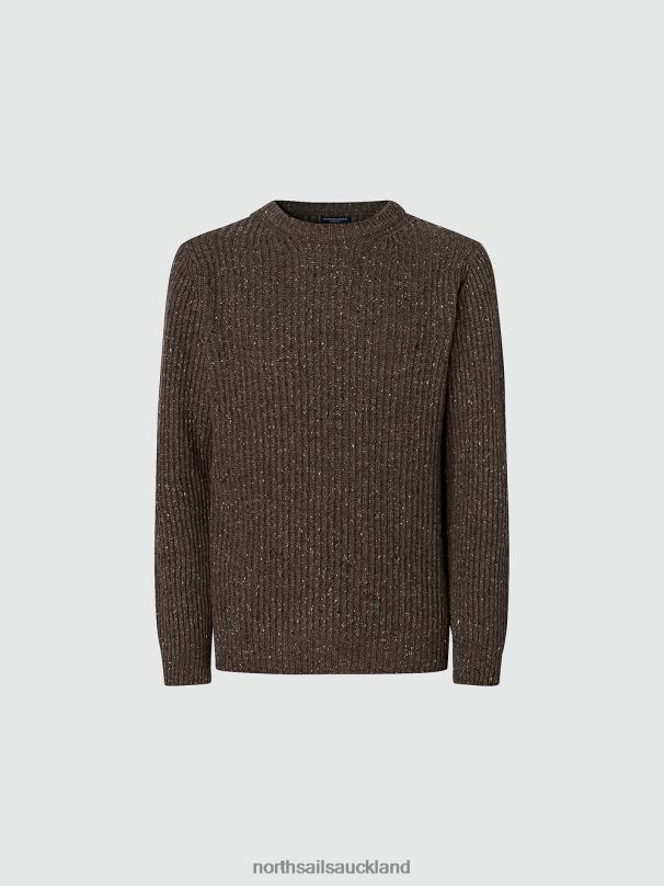 RIBBED JUMPER Cocoa Clothing Men X20HV984 North Sails