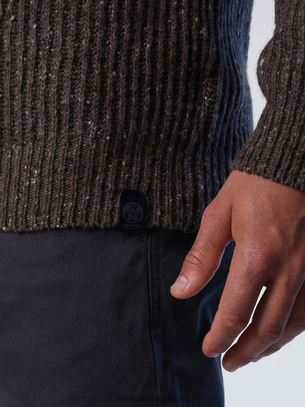 RIBBED JUMPER Cocoa Clothing Men X20HV984 North Sails