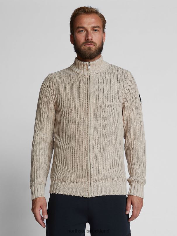 ZIP-UP CARDIGAN Beige Clothing Men X20HV1240 North Sails