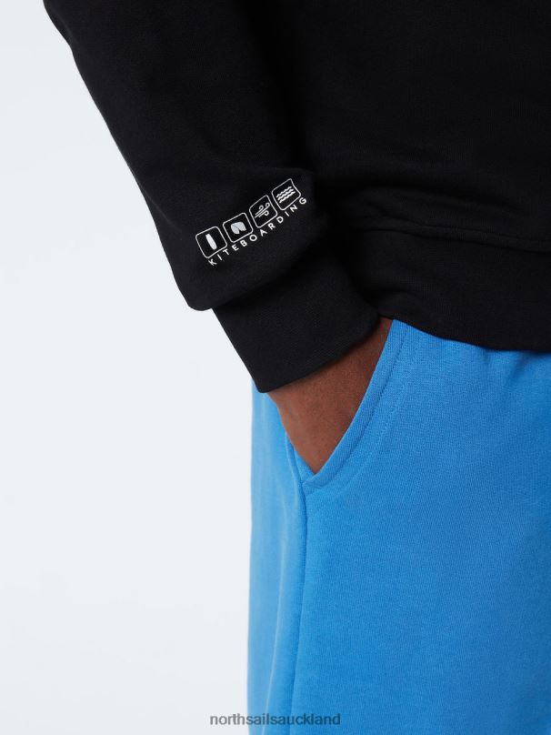 CREWNECK SWEATSHIRT Black Clothing Men X20HV259 North Sails