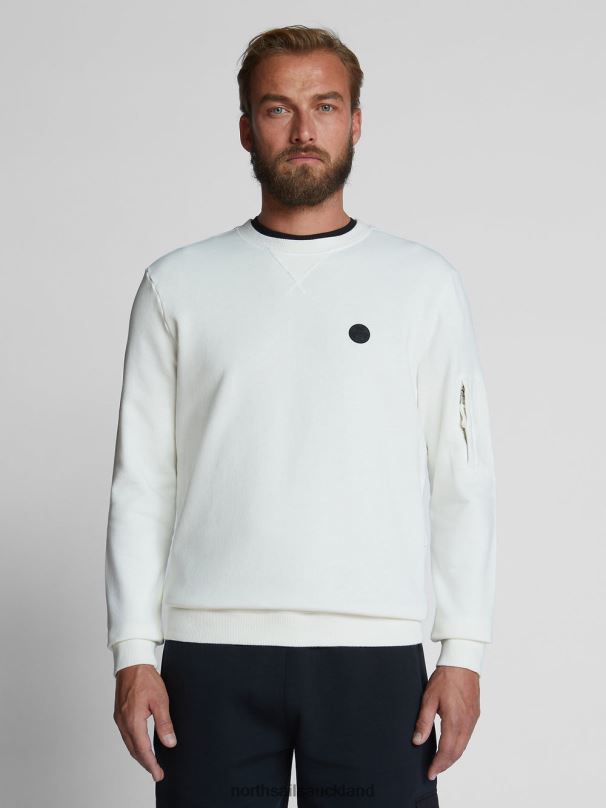 CREW-NECK SWEATSHIRT Blanc Clothing Men X20HV1235 North Sails