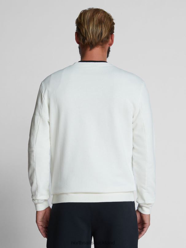 CREW-NECK SWEATSHIRT Blanc Clothing Men X20HV1235 North Sails