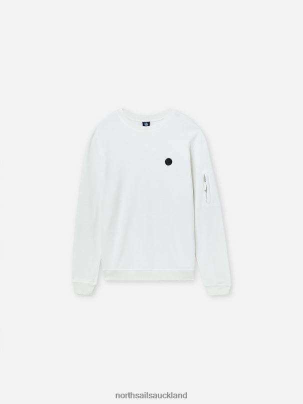 CREW-NECK SWEATSHIRT Blanc Clothing Men X20HV1235 North Sails