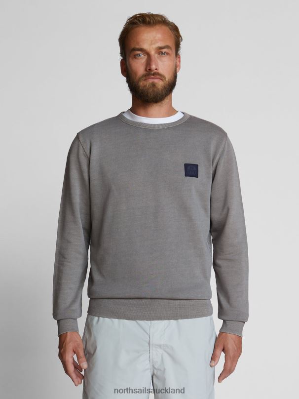 CREW-NECK SWEATSHIRT Grey Clothing Men X20HV1283 North Sails