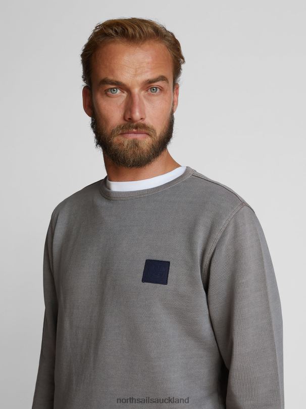 CREW-NECK SWEATSHIRT Grey Clothing Men X20HV1283 North Sails