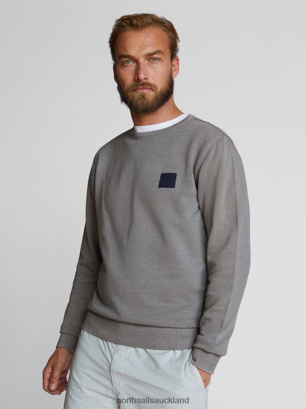 CREW-NECK SWEATSHIRT Grey Clothing Men X20HV1283 North Sails