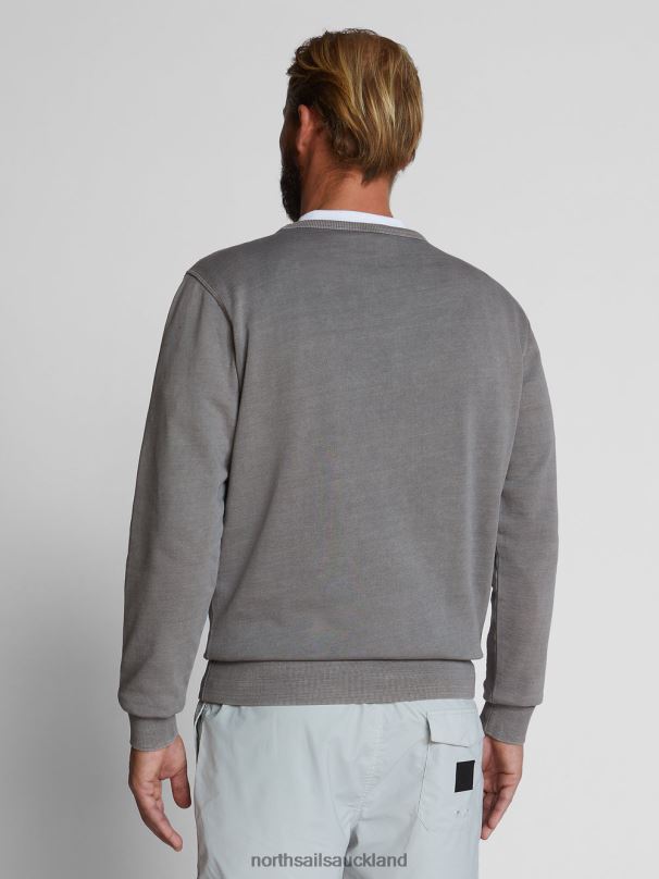 CREW-NECK SWEATSHIRT Grey Clothing Men X20HV1283 North Sails
