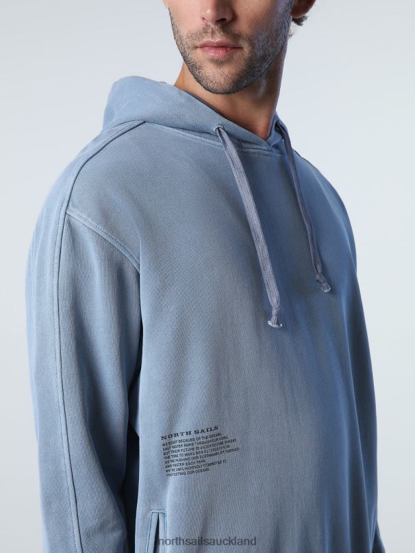 HOODED SWEATSHIRT China blue Clothing Men X20HV740 North Sails