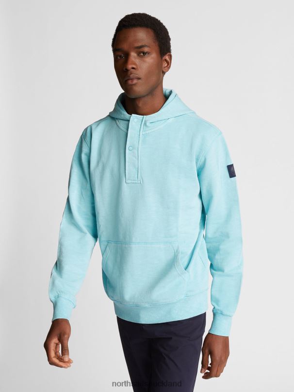 HOODED SWEATSHIRT Sky blue Clothing Men X20HV1109 North Sails