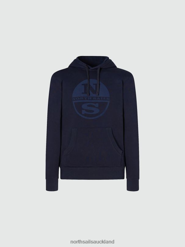 LOGO HOODIE Navy blue Clothing Men X20HV787 North Sails