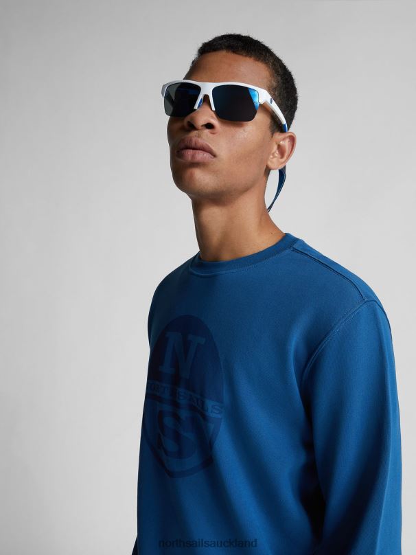 ORGANIC FLEECE SWEATSHIRT Poseidon Clothing Men X20HV1323 North Sails