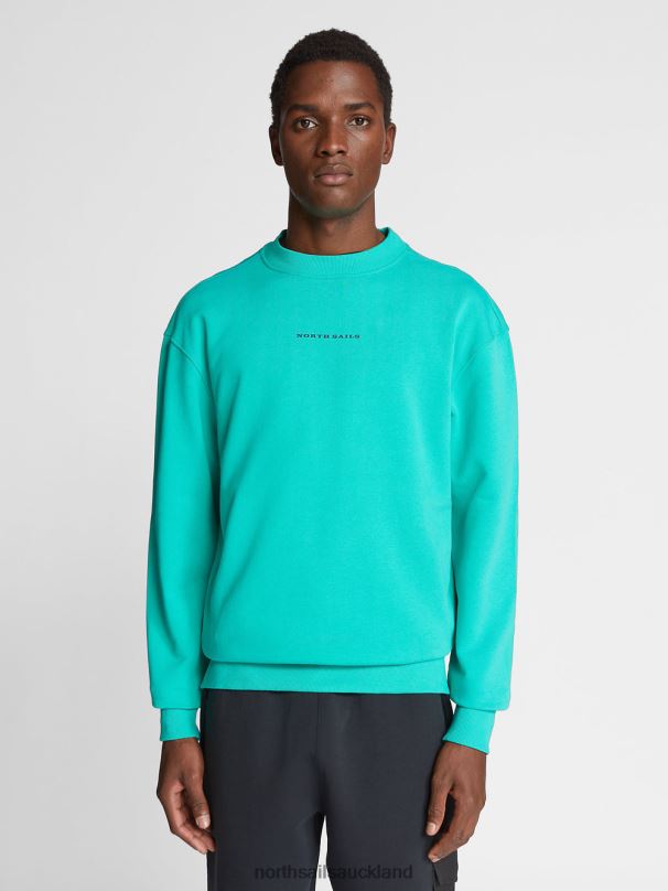 OVERSIZED SWEATSHIRT Emerald Clothing Men X20HV1080 North Sails