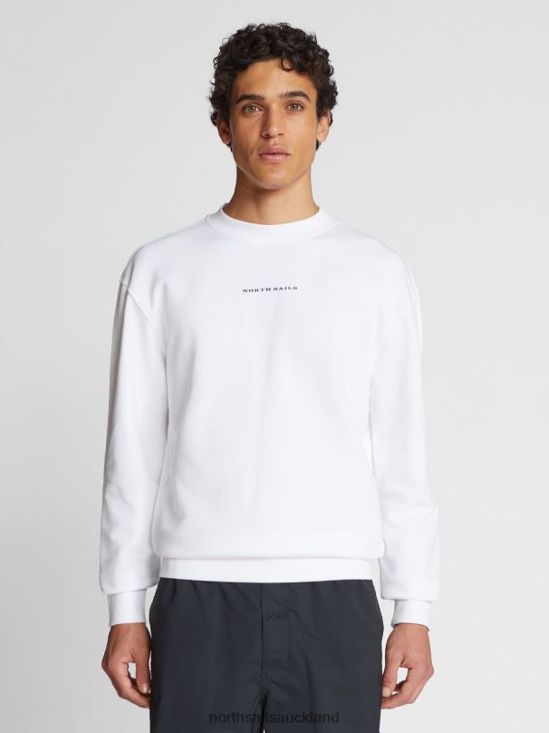 OVERSIZED SWEATSHIRT White Clothing Men X20HV1079 North Sails