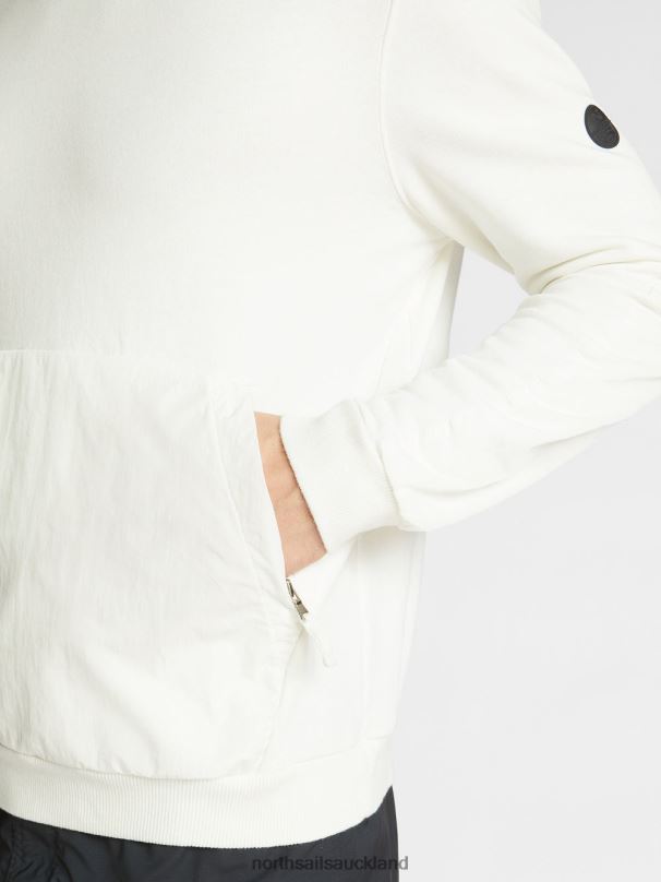 SWEATSHIRT WITH POCKETS Blanc Clothing Men X20HV1188 North Sails