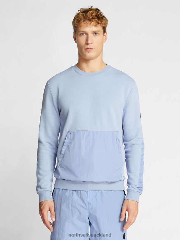 SWEATSHIRT WITH POCKETS Pinnacle Clothing Men X20HV1187 North Sails