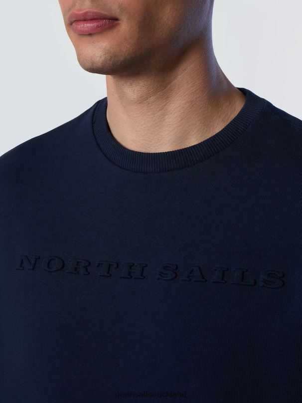 SWEATSHIRT WITH POCKET Navy blue Clothing Men X20HV273 North Sails