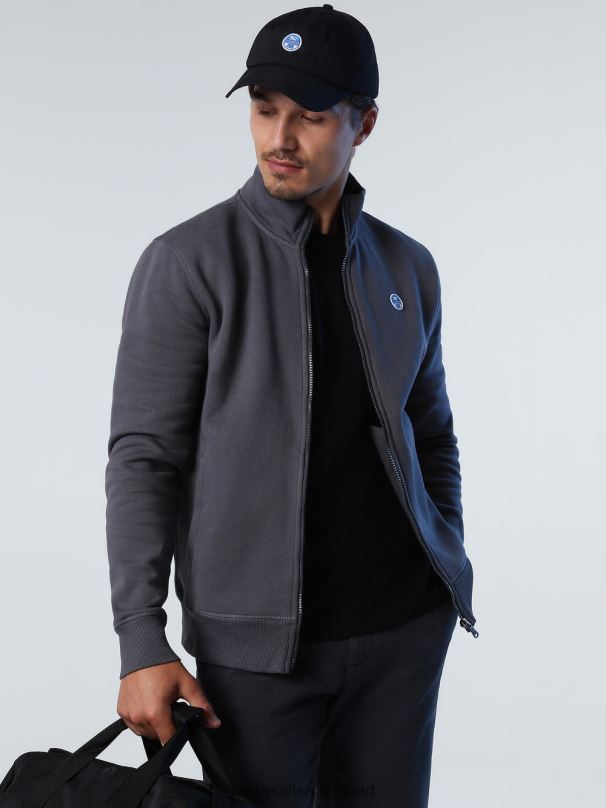 ZIP SWEATSHIRT Asphalt Clothing Men X20HV828 North Sails