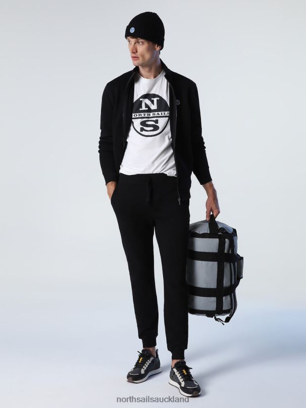 ZIP SWEATSHIRT Black Clothing Men X20HV829 North Sails