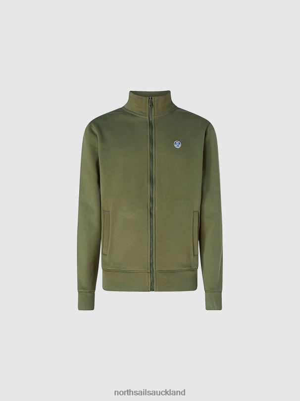 ZIP SWEATSHIRT Ivy green Clothing Men X20HV826 North Sails