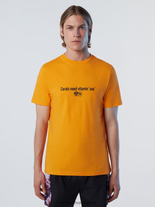 CORAL GARDENERS TSHIRT Bright marigold Clothing Men X20HV132 North Sails